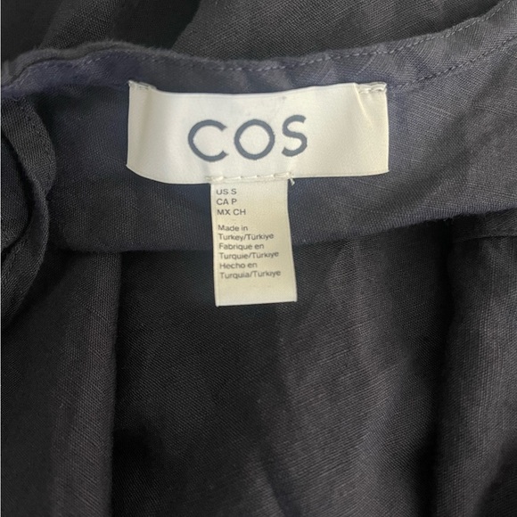 COS Sleeveless Wide Leg Jumpsuit Size Small - Picture 6 of 8